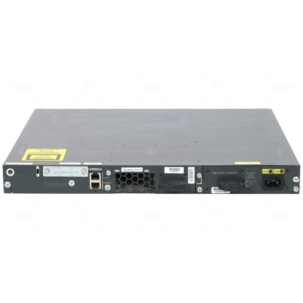 WS-C3560E-48PD-S CISCO CATALYST 3560 E SERIES 48 PORT 1GB RJ-45 POE